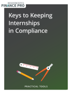 Keys to Keeping Internships in Compliance