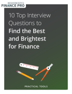 10 Top Interview Questions to Find the Best and Brightest for Finance