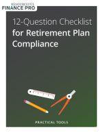 12-Question Checklist for Retirement Plan Compliance