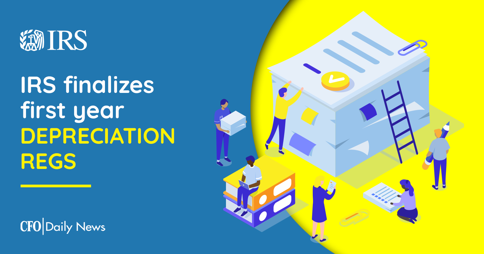 IRS finalizes first year depreciation regs