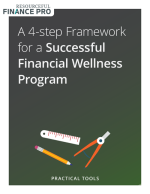A 4-step Framework for a Successful Financial Wellness Program