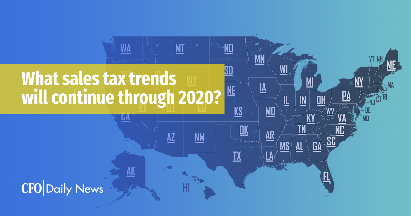 what sales tax trends will continue through 2020