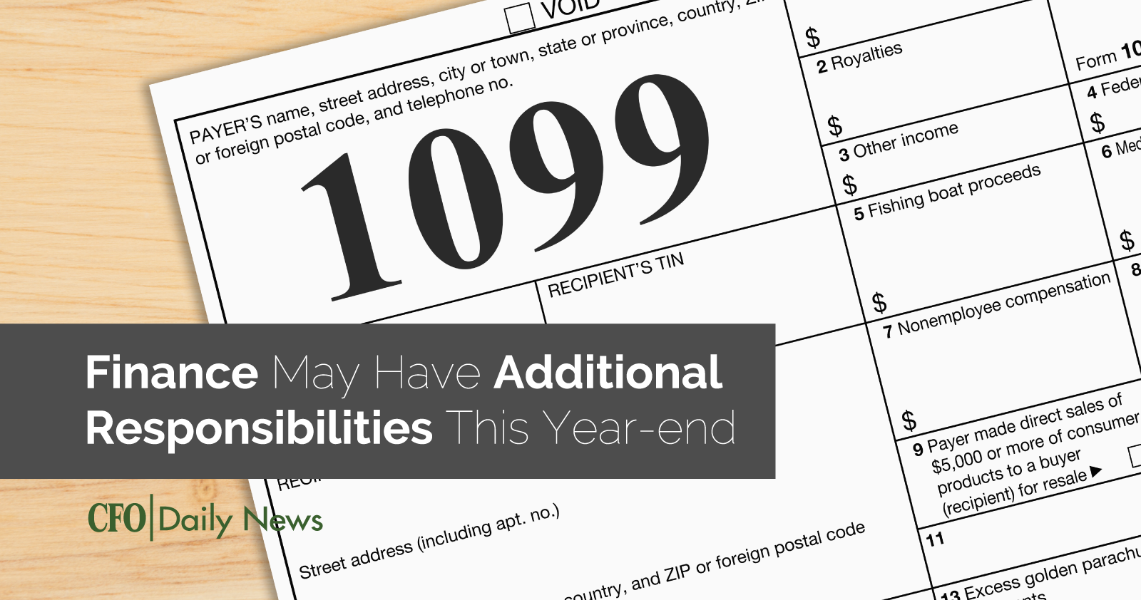 Form 1099-NEC excluded from IRS’s combined filing program