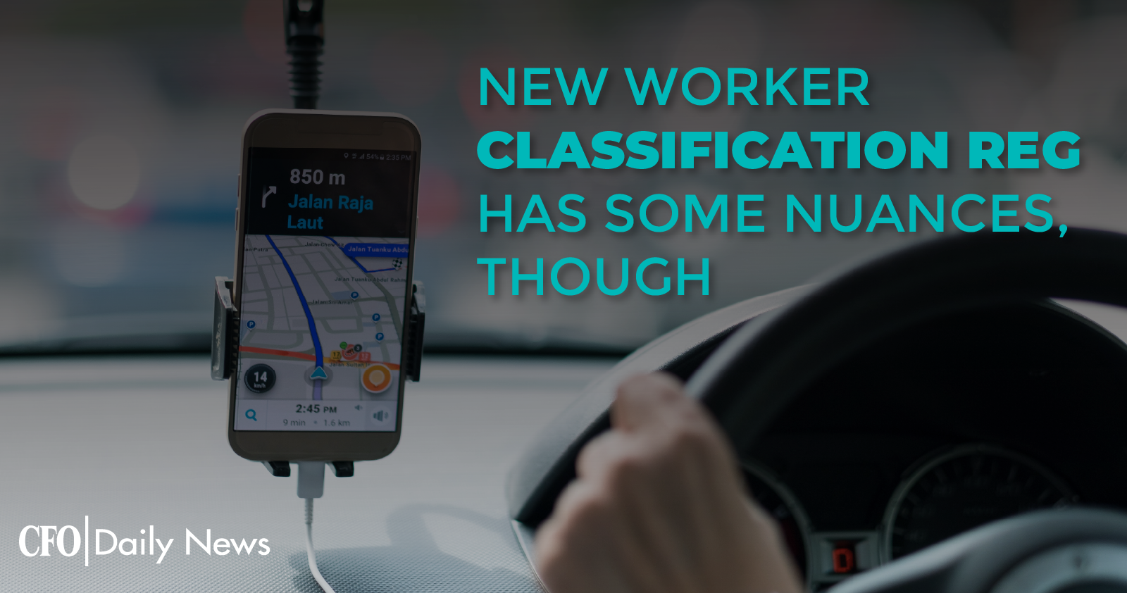 new worker classification reg has some nuances though
