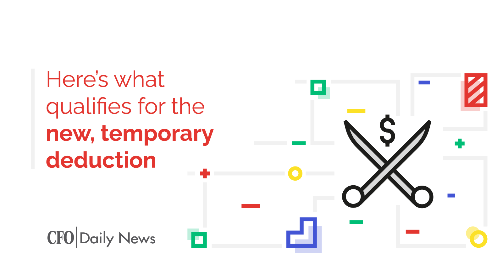 here is what qualifies for the new temporary deduction