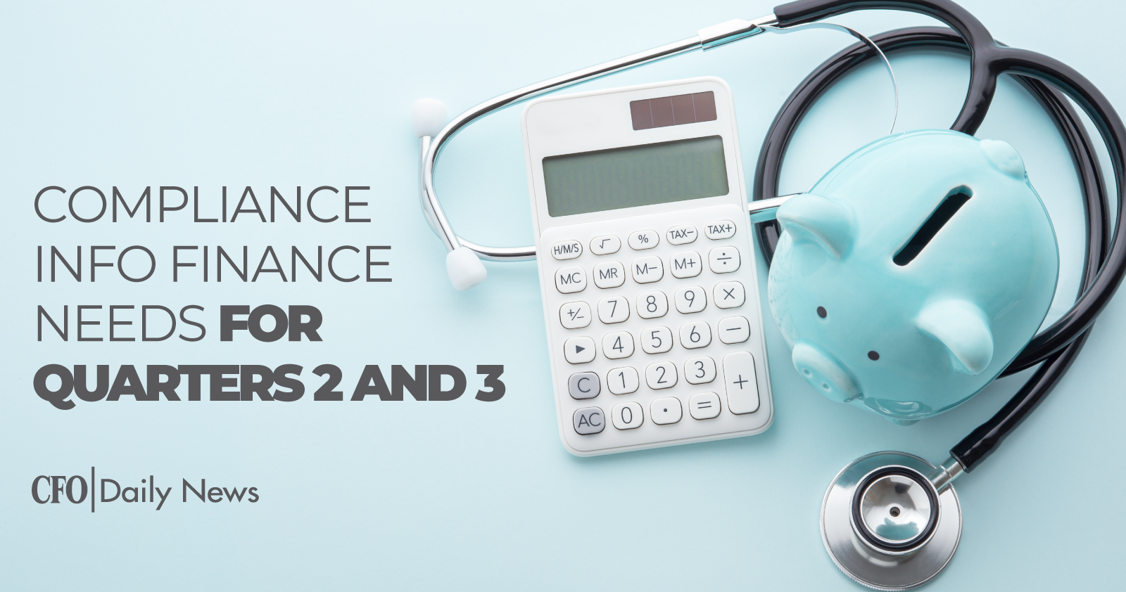 Compliance Info Finance Needs For Quarters 2 and 3