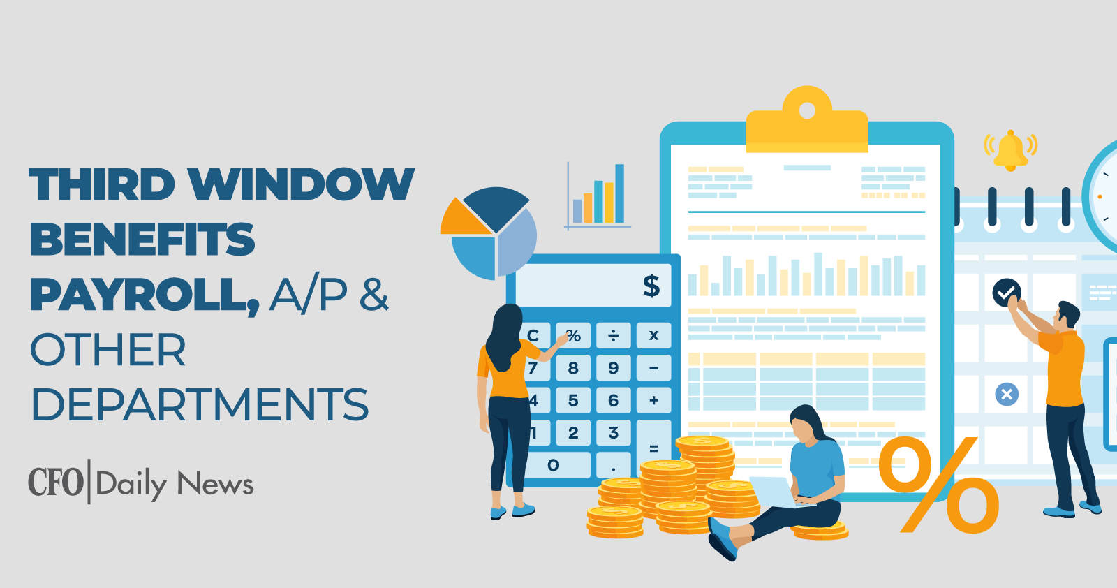 Third Window Benefits Payroll A/P & Other Departments