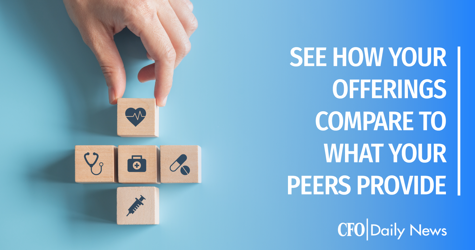 see how your offerings compare to what your peers provide