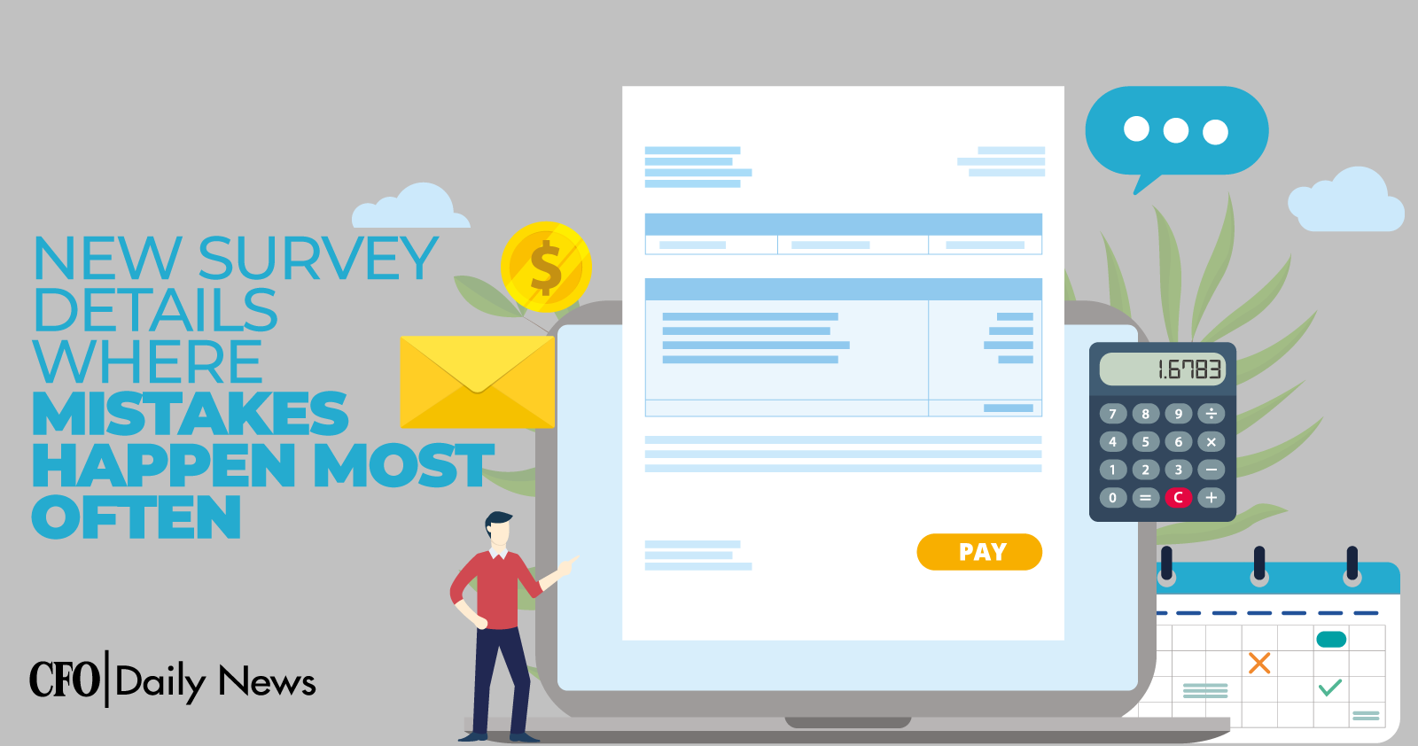 new survey details where mistakes happen most often