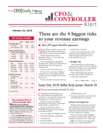 CFO & Controller Alert, Issue No. 621 - February 23, 2022