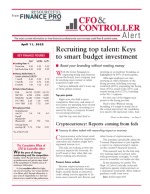 CFO & Controller Alert, Issue No. 624 - April 11, 2022