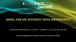 Excel for HR: Efficient Data Management