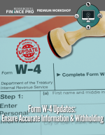 Form W-4 Updates: Ensure Accurate Information & Withholding